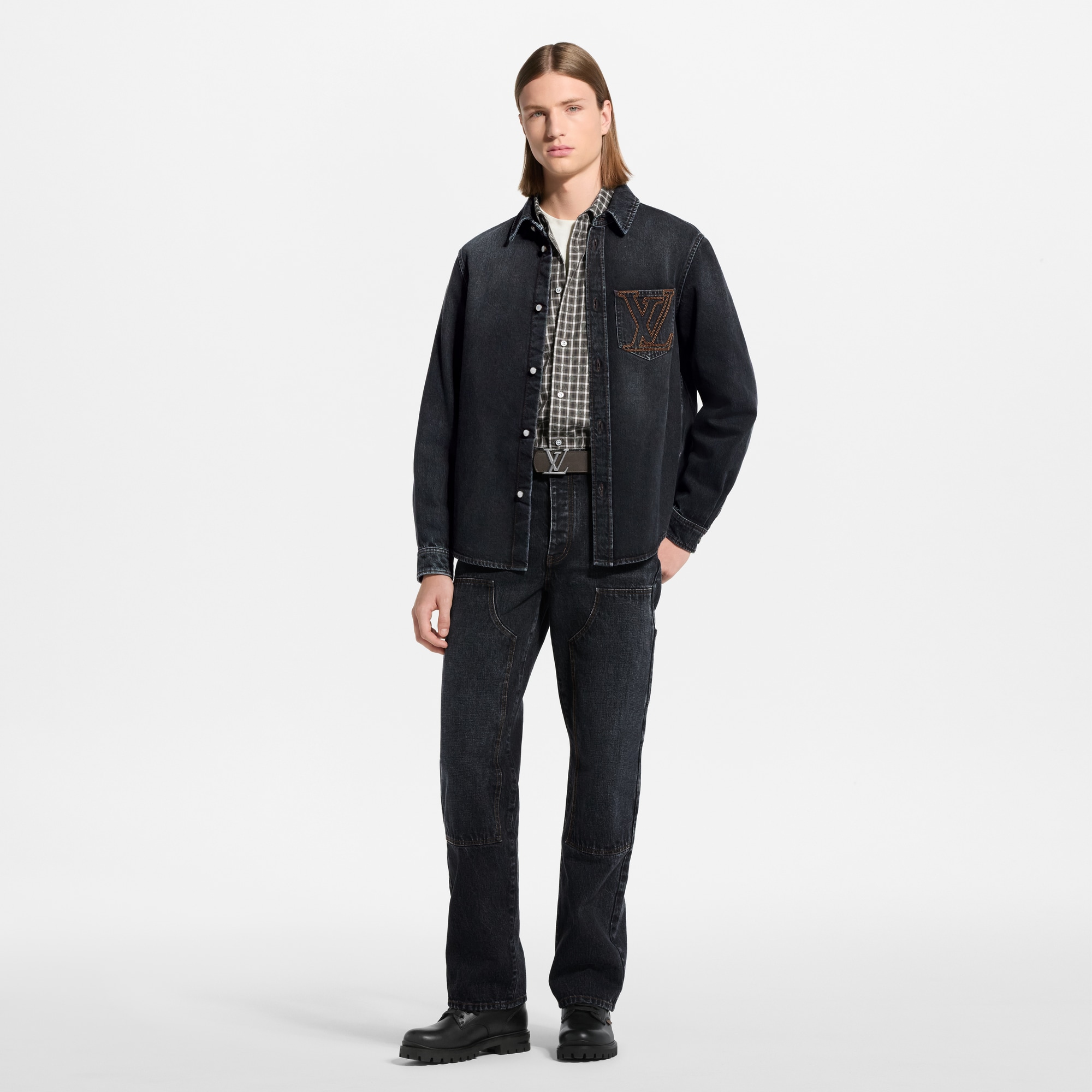 LV ロングスリーブ デニムシャツ ｜ルイ・ヴィトン 公式サイト - 1AKM2C